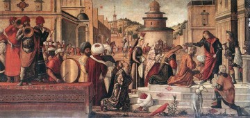 Die Taufe des Selenites Vittore Carpaccio Ölgemälde